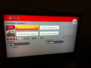 ... subtitle function and the search function on netflix via the wii app