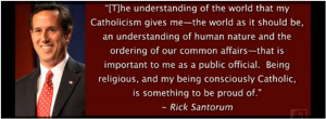 Then comes a quote from Mitt Romney and then this quote from Rick ...