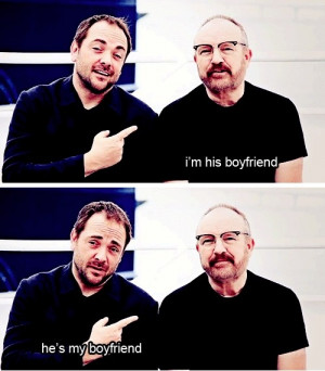 Mark Sheppard And Jim Beaver