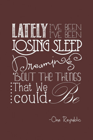 Counting Stars - One Republic lyrics | my life in song | Pinterest