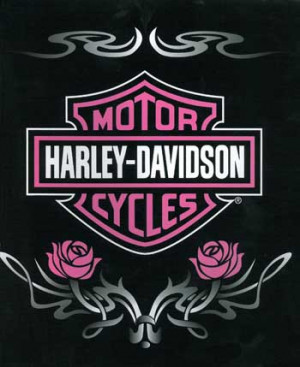 Harley Davidson Pink Tattoo