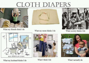 Cloth Diapers - What I actually do!