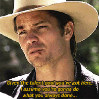 justified, raylan givens, timothy olyphant # 1x06 # justified # raylan ...