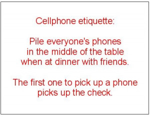 cellphone etiquette