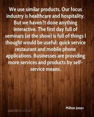hospitality service quotes
