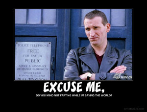 Excuse Me- 9th Doctor by BurntJuice