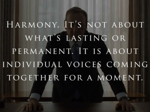 House of Cards Frank Quote Wallpaper