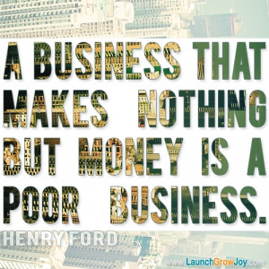 Great quote from Henry Ford