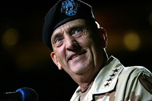 Photograph of General Tommy Franks in His Army Uniform