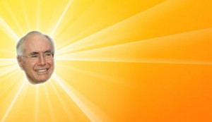 John Howard and a ray of light
