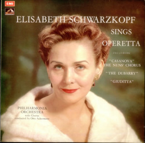 Elisabeth Schwarzkopf Sings Operetta UK LP RECORD ASD2807