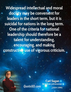 Widespread intellectual and moral docility may be convenient for ...