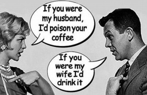 Funny Husband Wife Poison Coffee