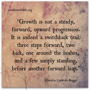 forward upward progression it is indeed a switchback trail three steps ...