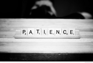 Patience Quotes HD Wallpaper 15