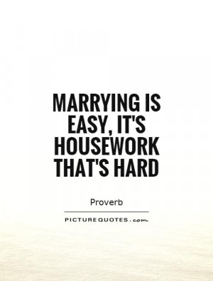 Housework Quotes