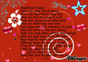 prayer to keep your boyfriend