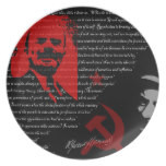 Lenin Marxist Quotes Soviet Revolution Bolsheviks Dinner Plate