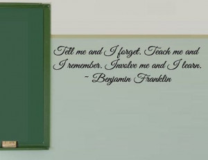 Franklin Vinyl Decals - Classroom Decal - Wall Decal - teacher Class ...