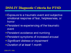 ... ii of two parts in my look at ptsd part i which focused on ptsd in the