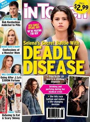 Selena Gomez Battles Deadly Disease - Drinking And Partying To Forget ...