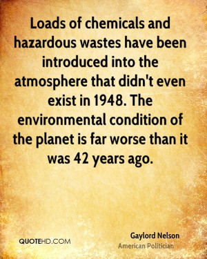 Loads of chemicals and hazardous wastes have been introduced into the ...