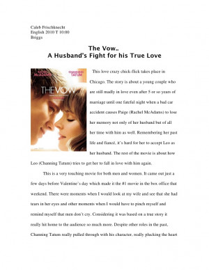 The Vow Quotes Moments Of Impact The vow final
