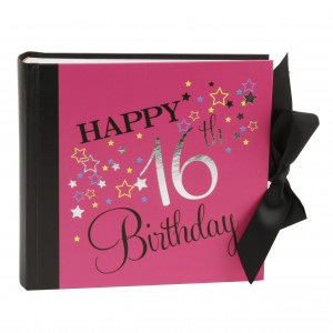16th birthday wishes gift frame