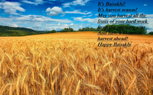 Baisakhi Wallpapers harvest+quote