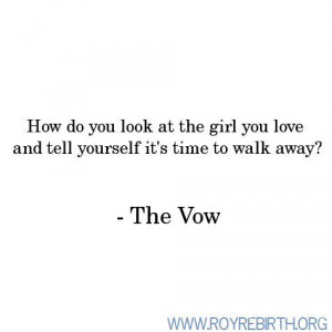 the vow Quotes | the vow quotes | Tumblr