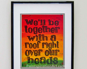 Art Song Lyrics Print Bob Marley Art - Love Quotes Wall Art - Rasta ...