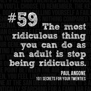 ... 20s. Now comes the full book! Paul Angone’s 101 Secrets for your 20s