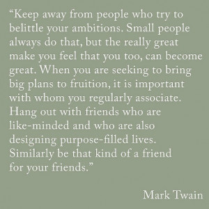 it s wise to heed this advice from mark twain
