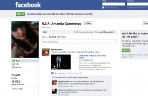 ... Facebook to Amanda who jumped in front of bus clutching a suicide note