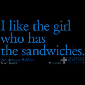 Like The Girl Who Has Sandwiches SGMW