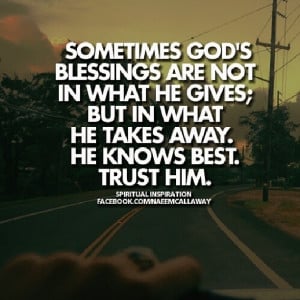 Quotes About Trusting God Trust god