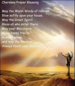 cherokee prayers and blessings