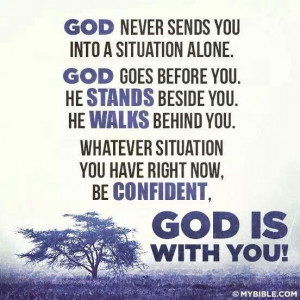 Gods always with you....