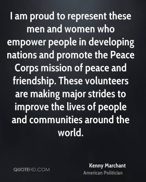 am proud to represent these men and women who empower people in ...