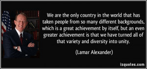 More Lamar Alexander Quotes