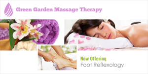 Foot Reflexology Massage Business Card