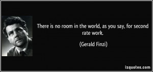 More Gerald Finzi Quotes