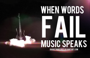 Music Quote : Black Guitar by BahaeThugStyle