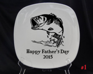 Happy Father's Day -- decorative plates- hunting, fishing, horses ...