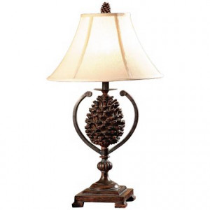 Pine Cone Table Lamps