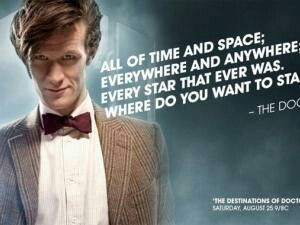 Doctor Who quote.