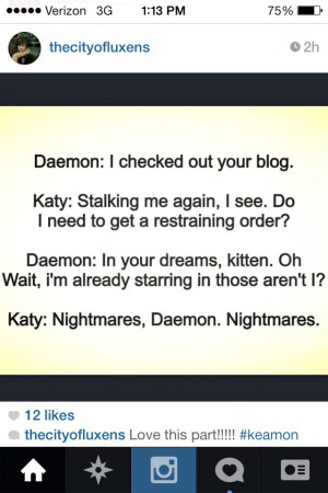 Nightmares, Daemon. Nightmares