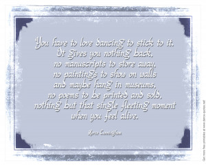 Merce Cunningham Quote, 8