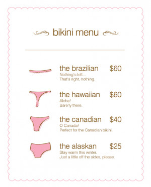 bikini wax vs brazilian
