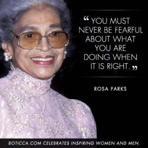 Rosa Parks – en början på apartheids fall